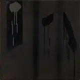 Ennio Finzi, Black on black, oil on canvas