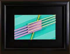 Chromoplastic 1023 by Lorenzo Piemonti, 2007, acrylics on reliefs, offered Jul 2026