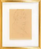 Tancredi Parmeggiani, Figure (recto) Figure (verso), pencil drawing on paper