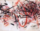Raoul Schultz, untitled, mixed media on canvas paper