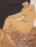 Alice Gombacci, Figure, oil on canvas