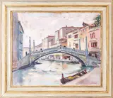 Fioravante Seibezzi, Venice, oil on panel