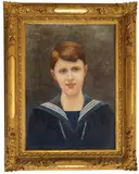 Antonietta Fragiacomo, Portrait of Lisetta, 1936, oil on canvas