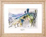 Carlo Dalla Zorza, Asolo, watercolor on paper
