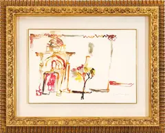 untitled by Giuseppe Gambino, 1962, mixed technique on paper transferred to board, offered Jul 2026