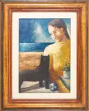 Marcello Scuffi, The Fisherman's Daughter, 1998, oil on canvas