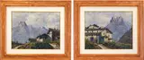 Leonardo Cominotto, Mountain landscapes, lot of