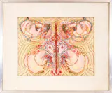 Nino Memo, untitled, 1975, mixed media on board