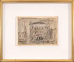 Giorgio Valenzin, Vendramin-Calergi Palace, encaustic on panel