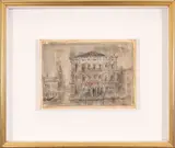 Giorgio Valenzin, Vendramin-Calergi Palace, encaustic on panel