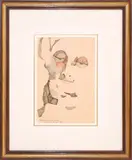 Gianni Longinotti, Study, 1974, mixed media on paper