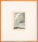 Silvio Lacasella, Landscape, 1990, oil on paper