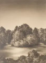 Serse Roma, Paris Air, 1994, graphite on paper applied to aluminum