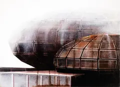 Changes by Carlo Cane, 2008, oil on canvas applied on board, offered Jul 2026