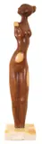 Mauro Corona, Figure, 1997, wood sculpture