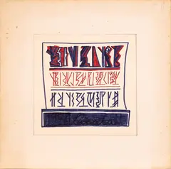 Riccardo Licata, untitled, 1976, mixed media on cardboard