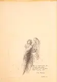 Marilu' Eustachio, That in my award, 1970, ink on tracing paper