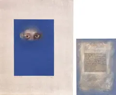 Blue Rosalba by Elisa Montessori, 2001, lot of, offered Jul 2026