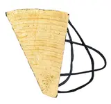 Gianni Pignat, One-of-a-kind brooch, 2022, handcrafted in steel sheet and gold leaf