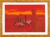 Renato Borsato, Sunset in Venice, 1959, oil on canvas