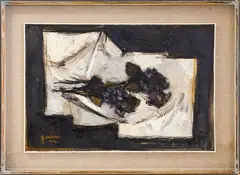 Flowers by Giuseppe Gambino, 1961, oil on canvas, offered Jul 2026