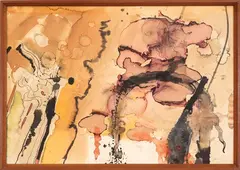 Carmelo Zotti, untitled, 1957, mixed media on paper