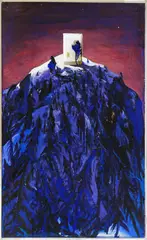 Pino Deodato, untitled (D19), mixed media and applications on board