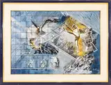 Vincenzo Eulisse, composition, oil on canvas