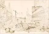 Ludovico Deluigi, untitled, ink drawing on paper