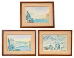 Saverio Rampin, Landscapes, lot of