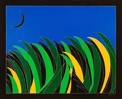 Franco Angeli, untitled, screen printing ex.