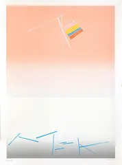 Valentino Vago, untitled, 1986, silkscreen ex. XXVIII/L