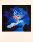 Gino Morandis, Composition, screen printing ex.