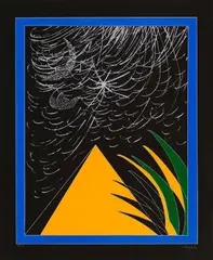 Franco Angeli, untitled, screen printing e.g. IVL/L