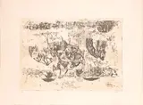 Zoran Mušič, Dalmatian motif, 1967, etching e.g. ea