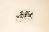 Zoran Mušič, Little horses