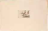 Cheval du Maroc by Mariano Fortuny Marsal, etching, offered Jul 2026