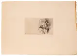 Croquis by Mariano Fortuny Marsal, etching, offered Jul 2026