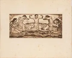 Ferdinand Hodler, The tag, 1914, Heliography