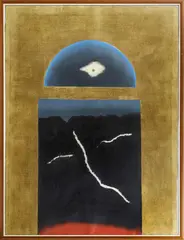 Carlo Mattioli, untitled, silkscreen on canvas e.g.