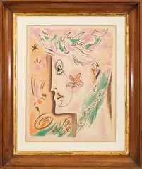 André Masson, Surrealist Women, 1970, lithography e.g. ea