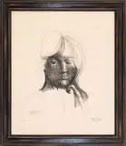 Emilio Greco, The Korean, 1973, etching ex.
