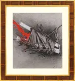Emilio Scanavino, untitled, screen printing e.g. pa