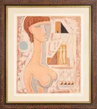 Mario Tozzi, Brigitte, lithograph ex. XLIV/IC