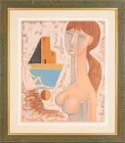 Mario Tozzi, The braid, lithography e.g. LI/IC