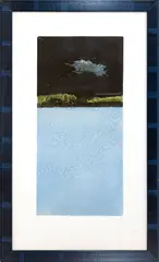 Carlo Mattioli, Landscape, aquatint