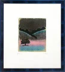Carlo Mattioli, untitled, etching aquatint ex.