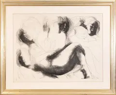 Emilio Greco, Figure, etching ex.