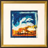 Mario Schifano, Interrupted view, screen printing e.g. pa