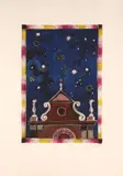 Franco Gentilini, The stars, etching aquatint e.g. pa